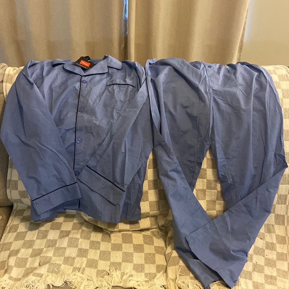 Hanes matching pajama set